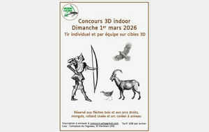 Concours 3D indoor 2026